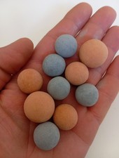 10 Sfere Minerali GRANDI 2/2,5 cm per Gamberetti Acquario,Maifanite e Tormalina 