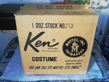 MATTEL BARBIE OUTFIT / COSTUME KEN - SCATOLA IMBALLO ORIGINALE REF. 773 JAPAN