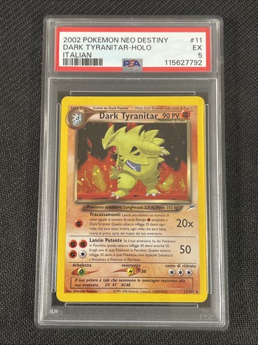 Pokemon tcg psa dark - tcg,