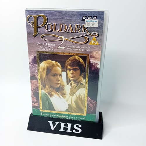 Poldark part vhs tape - 3,