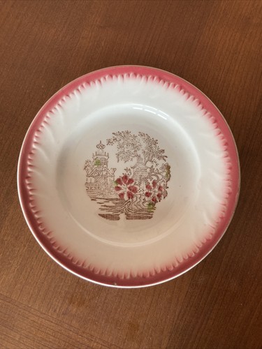 Piatto ceramica vedova besio - vedova, e