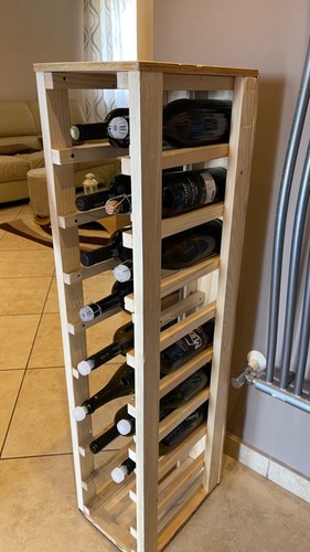 Cantinetta vino legno per - vino, in