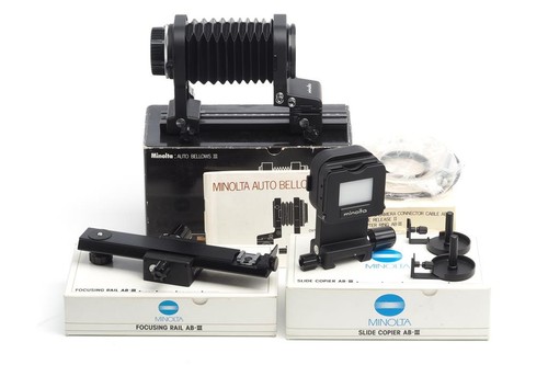 Minolta auto bellows iii set - minolta,
