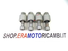 KIT 4 PERNI BULLONI FISSAGGIO TELAIO MOTORE CON BOCCOLE APRILIA SHIVER 750 2010