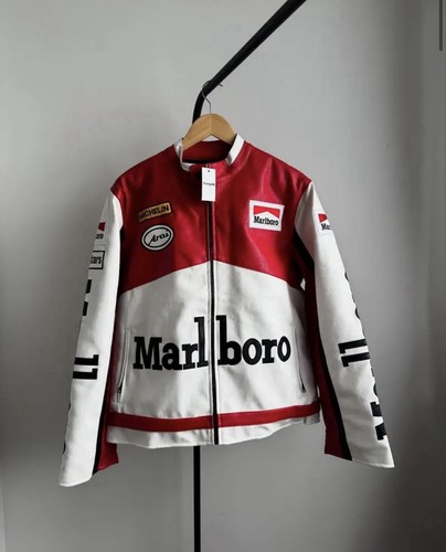 Giacca pelle stile marlboro - stile,