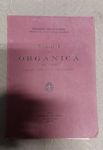 Nozioni organica allievi - di,