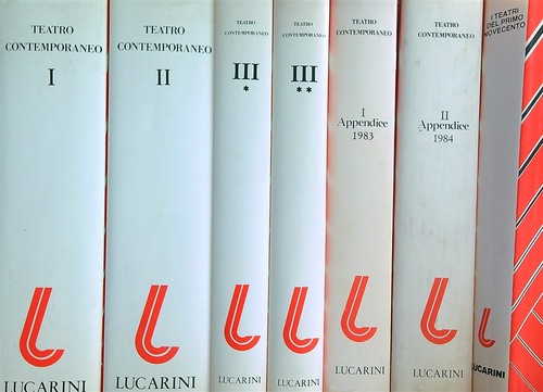 Teatro contemporaneo volumi - teatro,