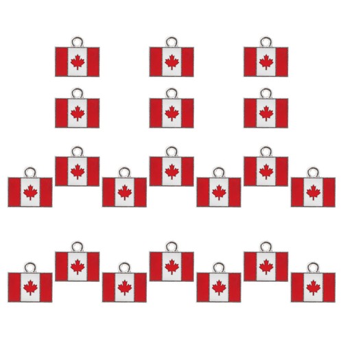 Charms bandiera canadese - , in