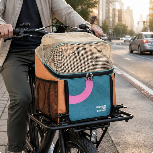 Borsa porta cane - bici, zaino
