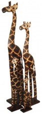 Giraffa in legno giraffa