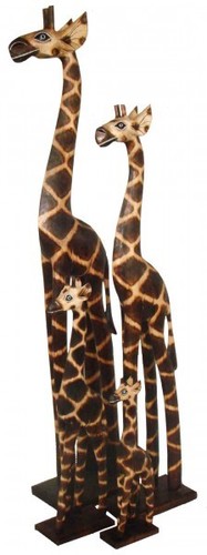 Giraffa legno - in,