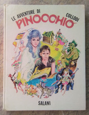 LE AVVENTURE DI PINOCCHIO illustrato da Vitoli Russo Lollobrigida Salani 1971 og