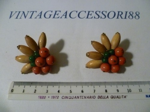 Orecchini clips vintage - orecchini,