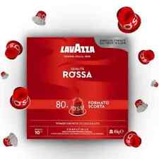 240 Capsule Caffè Lavazza Qualità Rossa Alluminio Compat. Nespresso Ex Armonico