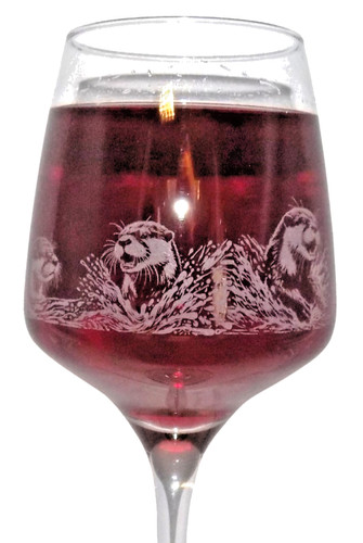 Bicchiere vino con stelo - bicchiere,