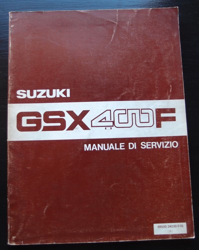 Suzuki gsx400f gsx - gsx400f,