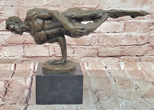 Statua arte bronzo cesaro - statua,