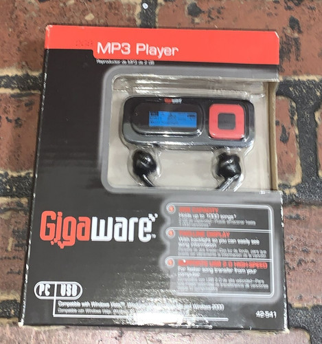 Gigawear lettore mp3 2gb