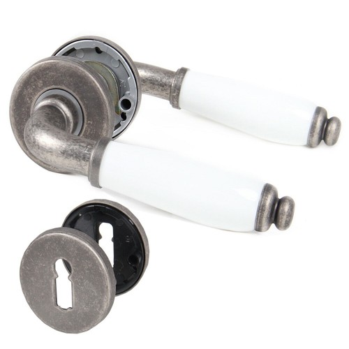 Maniglia per porta set - , rosette