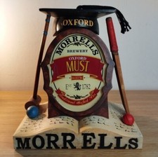 Lampada Pubblicitaria Birra Morrells Brewey Regno Unito 