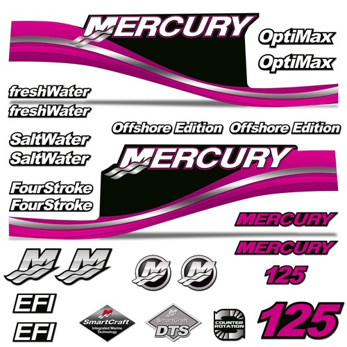 Adesivo mercury 125 - four, 4