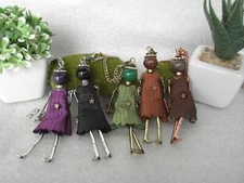 COLLANA LUNGA CIONDOLO BAMBOLINA FASHION DOLL BIJOUX LONG NECKLACE