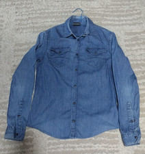 Camicia uomo denim slim fit