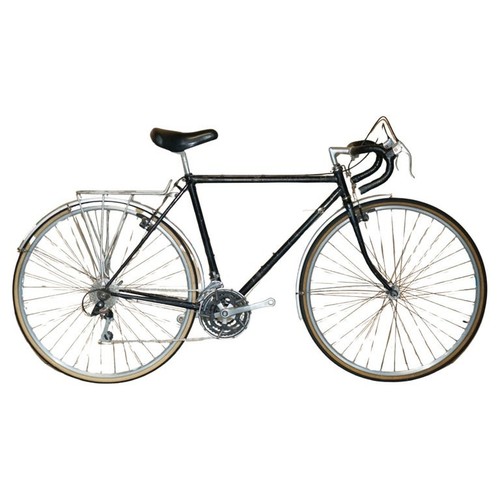 Vintage road touring winter - road,