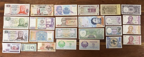 Lotto banconote tutte - 25,