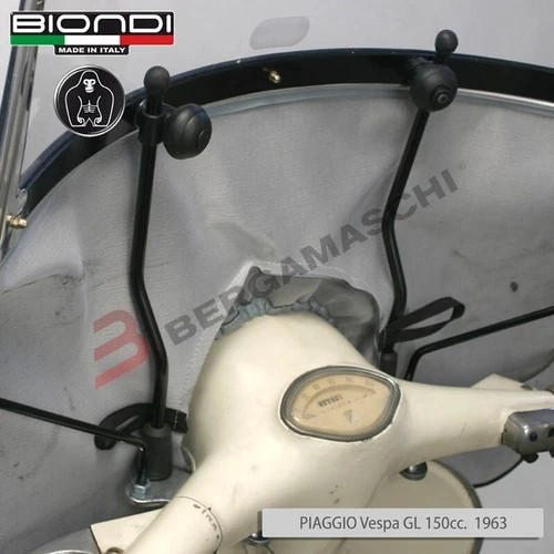 Kit attacchi parabrezza biondi - attacchi,