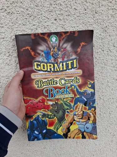 Gormiti battle cards book - gormiti,