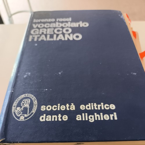 Vocabolario greco italiano - vocabolario, greco-italiano