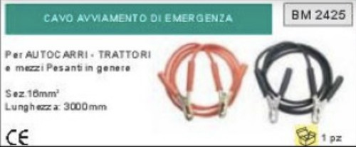 Cavi avviamento batteria - avviamento,
