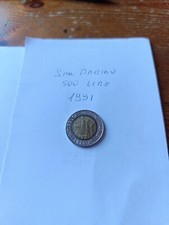 Moneta 500 lire del 1991 - del,