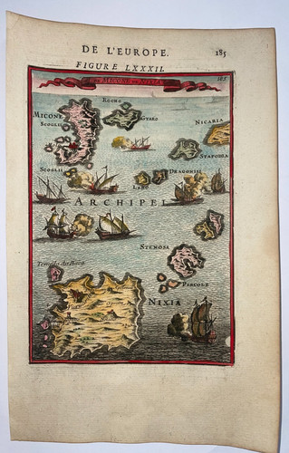Grecia mykonos naxos - naxos, 1683