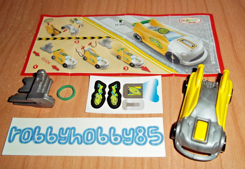 Ff043 macchina gialla - gialla, +