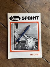 Depliant Piaggio Vespa 150 Sprint 1965