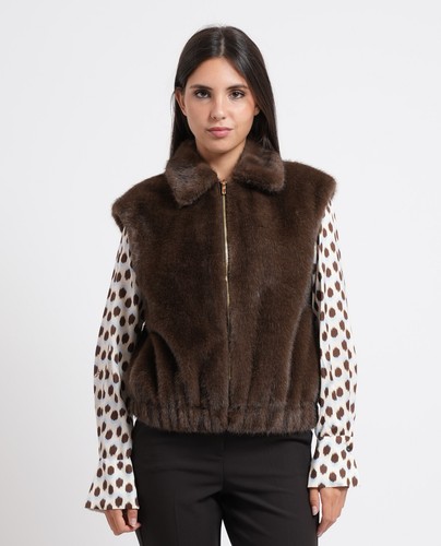 Cappotto gilet donna iblues - donna,