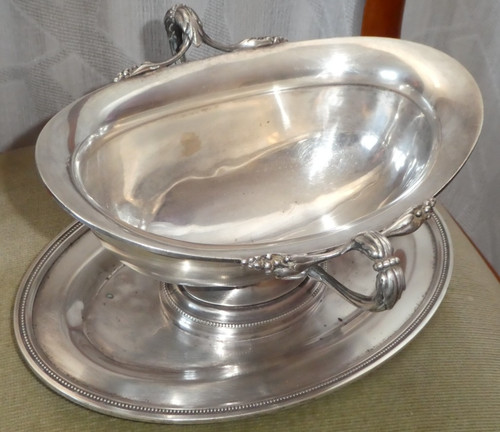 Christofle saucière métal - saucière,