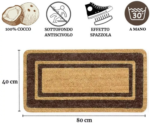 Zerbino tappeto cocco - zerbino,
