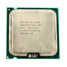 Intel Pentium E5200 2.5 Ghz/2MB Cache/800 FSB Dual Core CPU socket 775