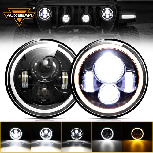 Faro led rotondo hot - faro,