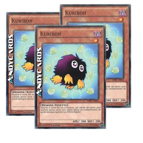 Kuriboh comune dpbc - 3x, •