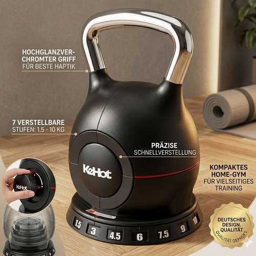 Kettlebell regolabile kg - kettlebell,