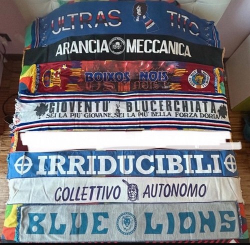 Sciarpe ultras calcio - , vintage