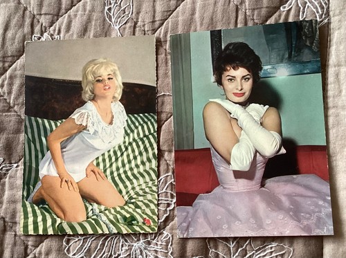 Vintage postcards sophia loren - postcards,