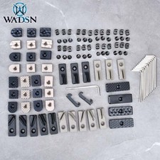 Sistema guida cavi gestione cavo interruttore remoto montaggio slot adatto MLOK Keymod 20 mmRail