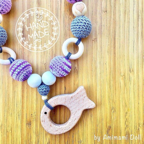 Collana allattamento handmade - collana,