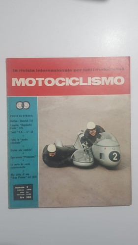 Motociclismo 1968 prove su - motociclismo,