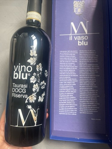 Vino blu taurasi riserva - vino,